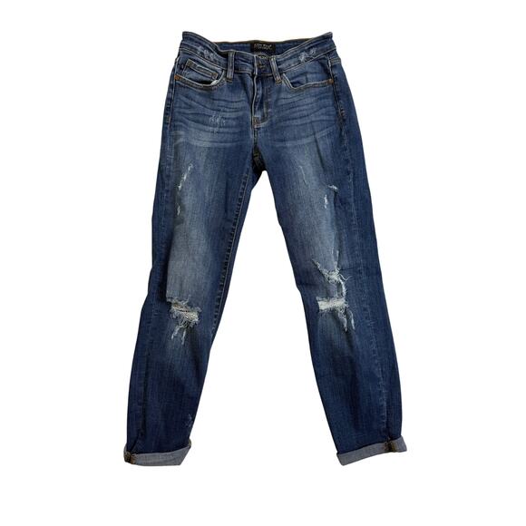 Judy Blue Jeans Women's 5/27 Relaxed Cropped - Picture 7 of 7